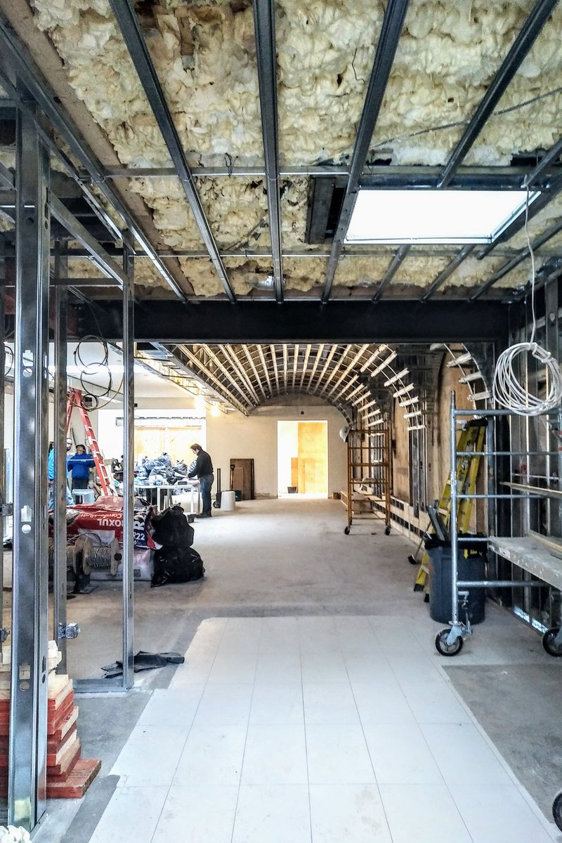 Coming soon Our New #production space A #work in #progress #sneakpeek #collaborative partnership #fornocultura <a href="/JaStudioInc/">JaArchitectureStudio</a> #uoftdaniels The #art of #process