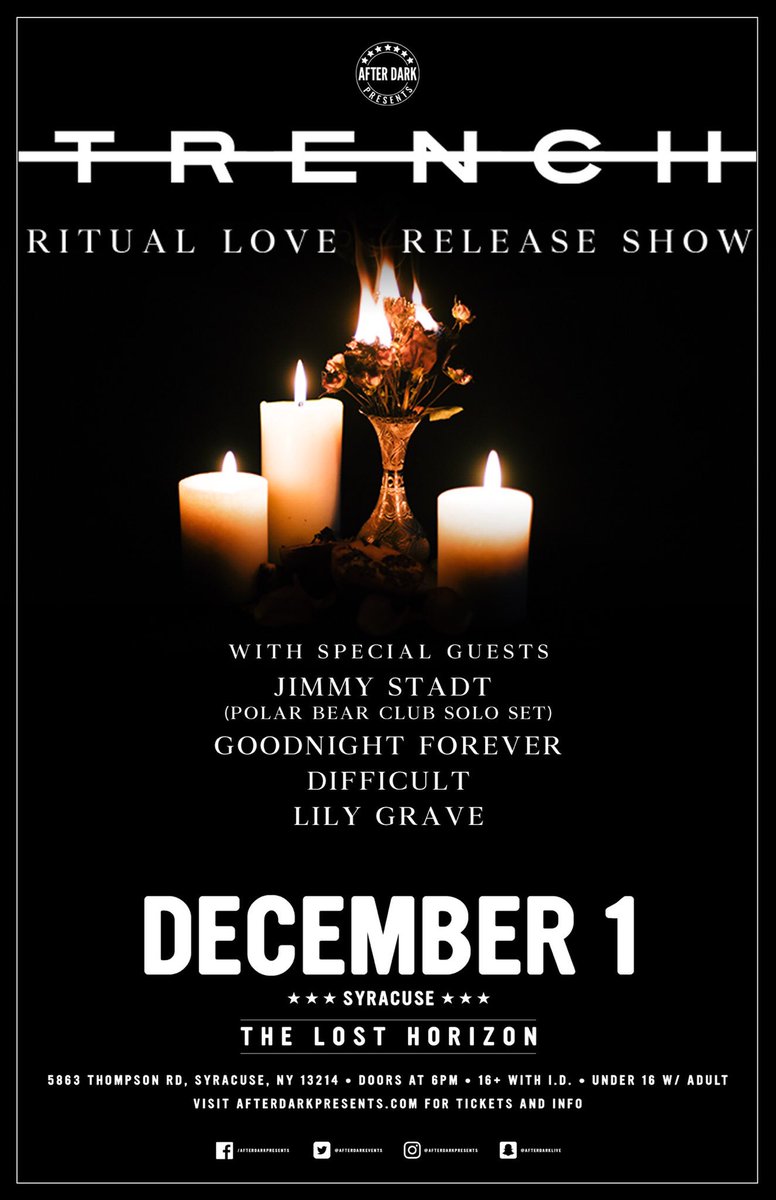 Y’all saw we’re playing a release show?