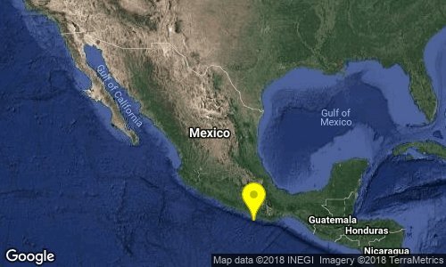SismologicoMX's tweet photo. SISMO Magnitud 4.0 Loc  63 km al SUR de PINOTEPA NACIONAL, OAX 02/10/18 21:52:23 Lat 15.77 Lon -98.13 Pf 10 km https://t.co/RNnnLF4FWI