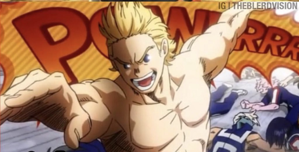 theartswill's tweet photo. Yo imagine somebody just popping up out the ground naked behind you , gut punching you yelling “POWERRRR” 😂 I’d be sick on multiple levels in multiple dimensions 😂 #MyHeroAcademia #Miro #POWERR #anime https://t.co/NsIlFyAn0r