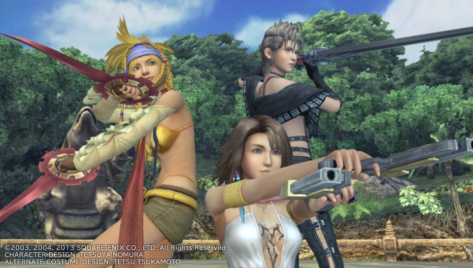 sasorigion's tweet photo. わぁ〜 ファイナルファンタジーX-2めっちゃ懐かしい！

#FFX2 #FFX2HD https://t.co/EcrIVNQh3K