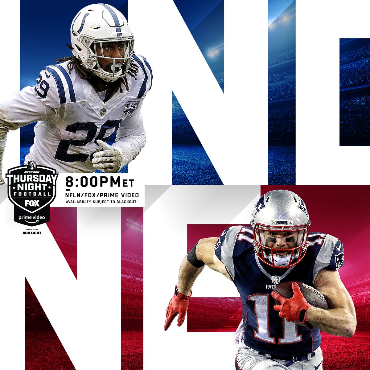 Nfl On Twitter Thursday Night In Foxborough At Colts Vs