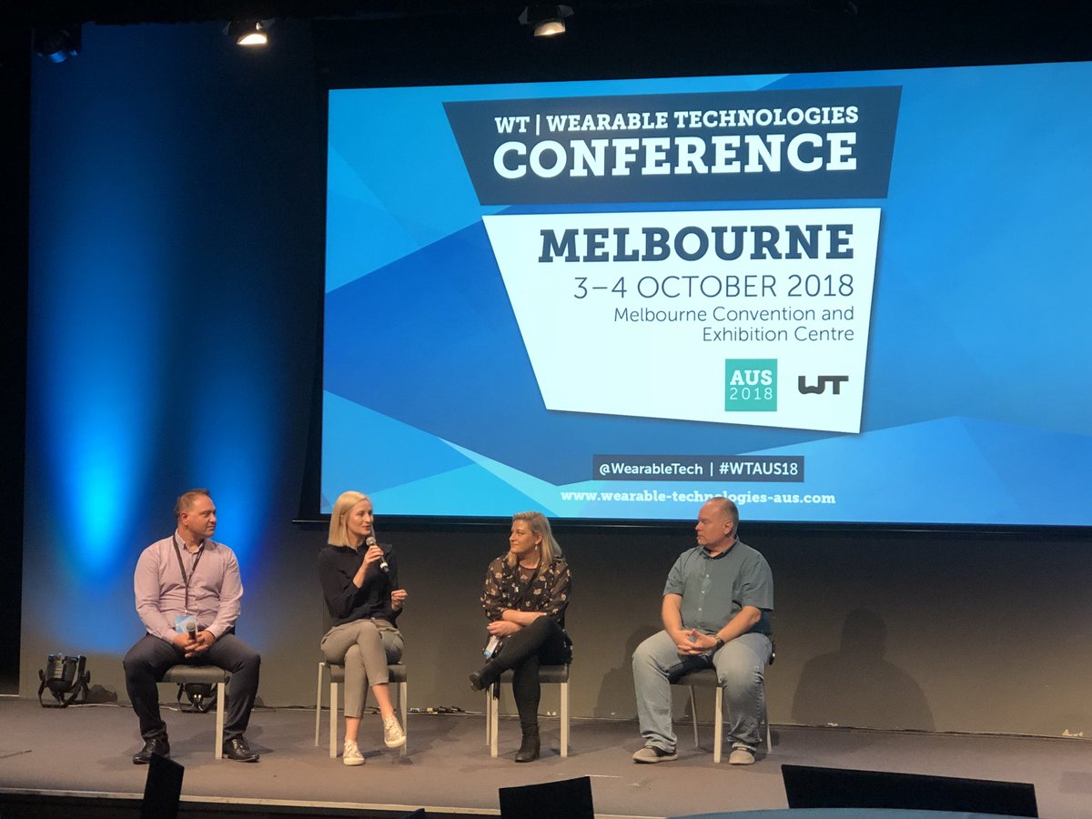 WT_AUS's tweet photo. Join the Panel Discussion now on ‘Creating Truly Immersive Experiences with Mixed Reality’ with Priscilla Harris, Rocky Heckman, Paul Kouppas and Anna Grace! #WTAUS18 #wearables #wearabletech #MixedReality @htc @VirtuallyAuggd @OrbispacePtyLtd @Microsoft @Paul_Augmented https://t.co/w67MXxv4fK