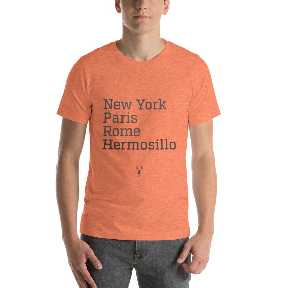 TodoHermosillo's tweet photo. NY P R HMO – Camisa manga corta Unisex https://t.co/TK8i5A6IbT https://t.co/hFtGAf78wg