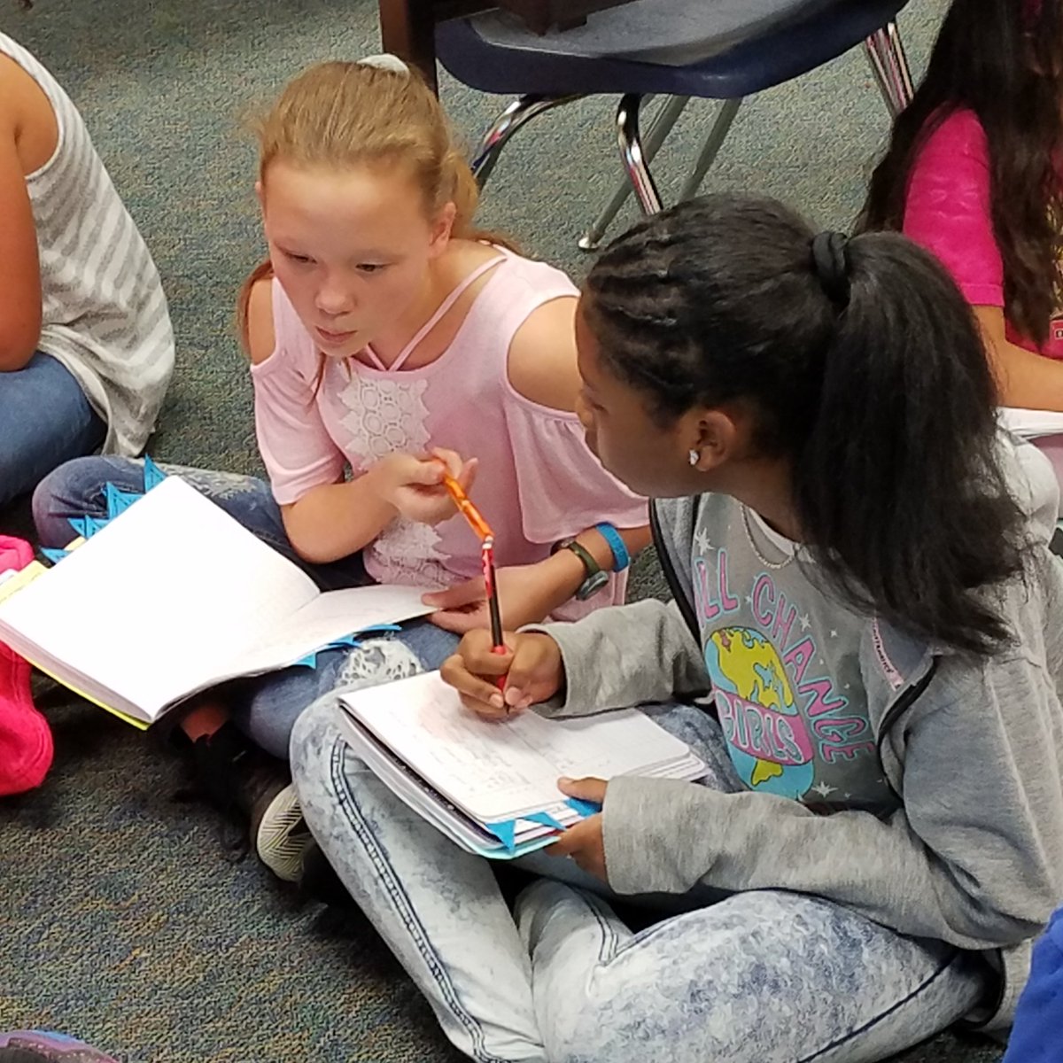 FrankElem5th's tweet photo. My kiddos love partner talking during ruos! #promise2purpose #BenferAdventure https://t.co/LPBX3mEJsg