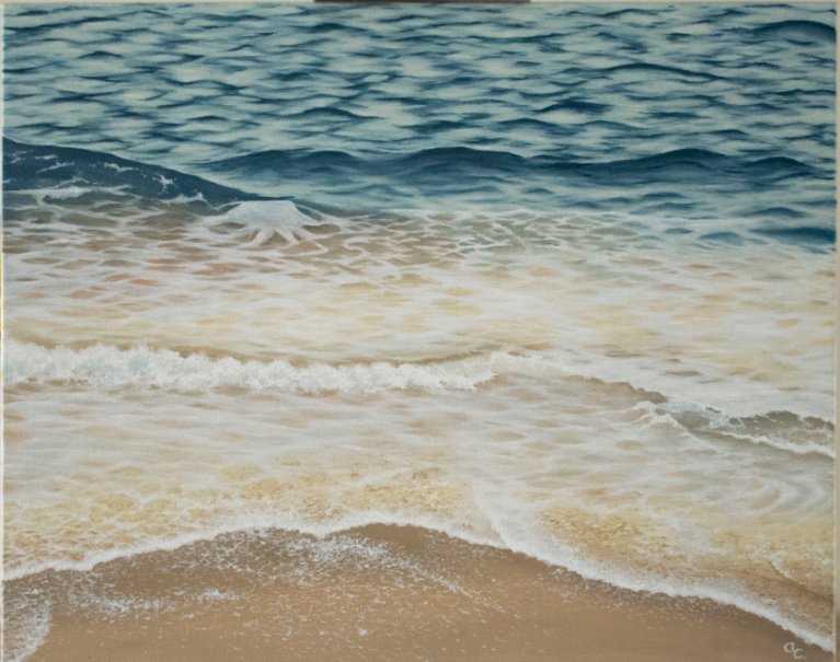 The Young Artist Award is almost here, have you gotten your entry in yet? There's still time, entries have been extended until midnight on Monday the 8th October. Email entries@rqas.com.au for more info. Pictured finalist Amy Celine's "Blissful Surge" #bneart #emergingartist