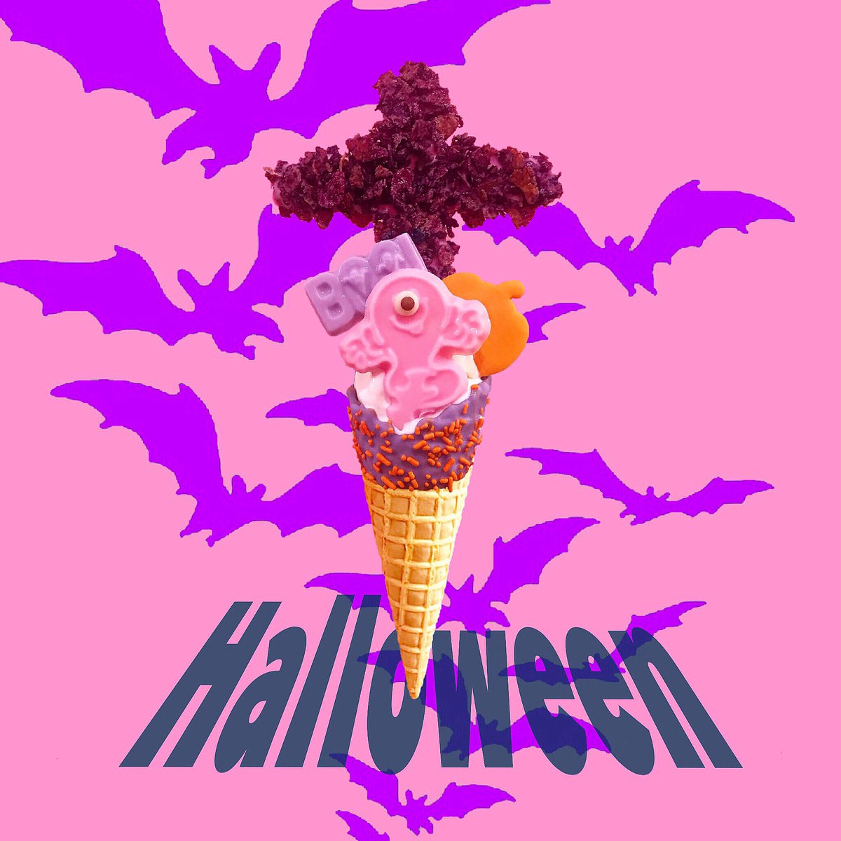 EddysIce's tweet photo. 10月1日から31日まで
ハロウィンデザインの限定商品を販売しています👻
お買い逃しなく🤳💜
#Halloween #BlackCat #Halloween2018 https://t.co/tb09qvCvoC