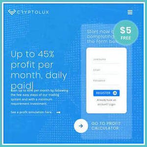 Come #earn with all of us at CryptoLux:  cryptolux.io/?sponsor=fanger 

Be rewarded when you register and forever earn a #passive income...