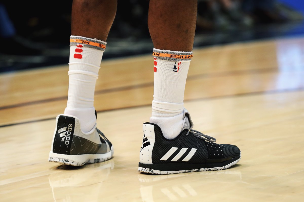 harden 3 on feet