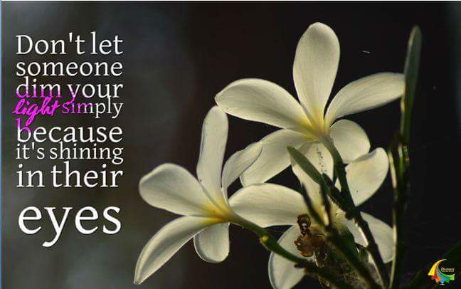 KislayOrg's tweet photo. Don't let someone dim your light simply because it's shining in their eyes..
#WednesdayWisdom https://t.co/GHMgtJgmFJ