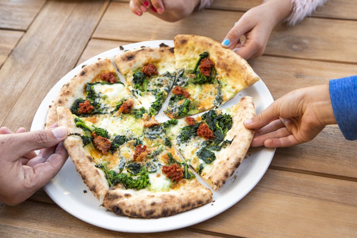 What better way to start the new month than with a delicious pizza! October is the National Pizza Month! Chef Donato has created a new pizza topped with house-made Nduja spicy sausage, broccoli rabe &amp; caciocavallo cheese!!! 😋 We want to know what you think!
#NationalPizzaMonth