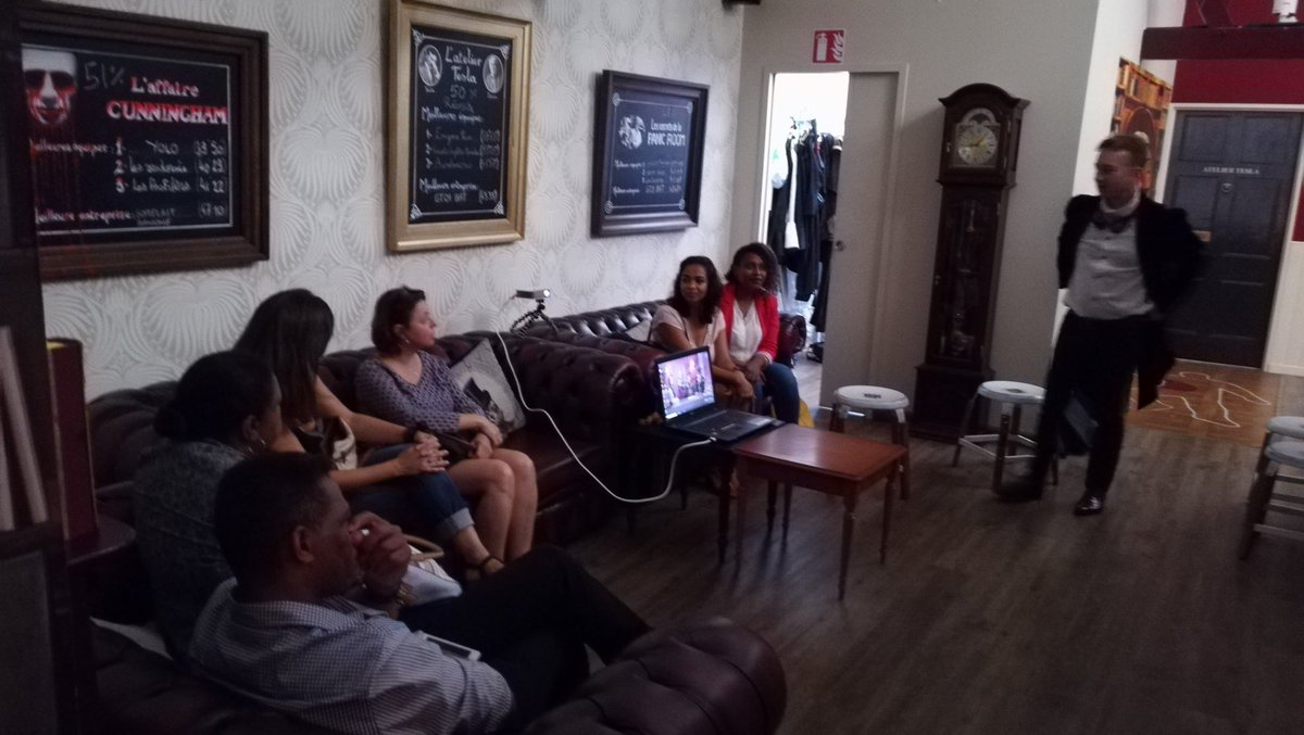 barnabePROUDHOM's tweet photo. Pole emploi Saint Denis expérimente une nouvelle méthode de recrutement  pour les Entreprises au travers des ESCAPE GAMES, avec la collaboration de la DT et la DDO. https://t.co/hsIW3w5iuZ