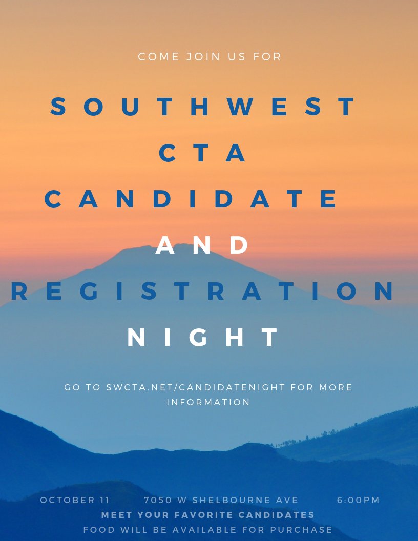 SWCTA Candidate Night tweet media