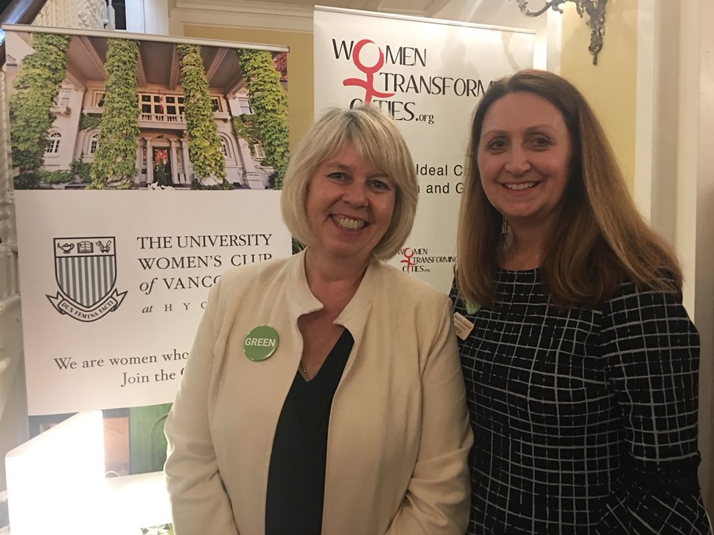 University Women’s Club Forum at <a href="/HycroftUWCV/">UWCV at Hycroft</a> was well attended to hear from School Board, City Hall and Mayor candidates! With <a href="/AdrianeCarr/">Adriane Carr</a> and <a href="/VanGreens/">Green Party of Vancouver</a> well represented!