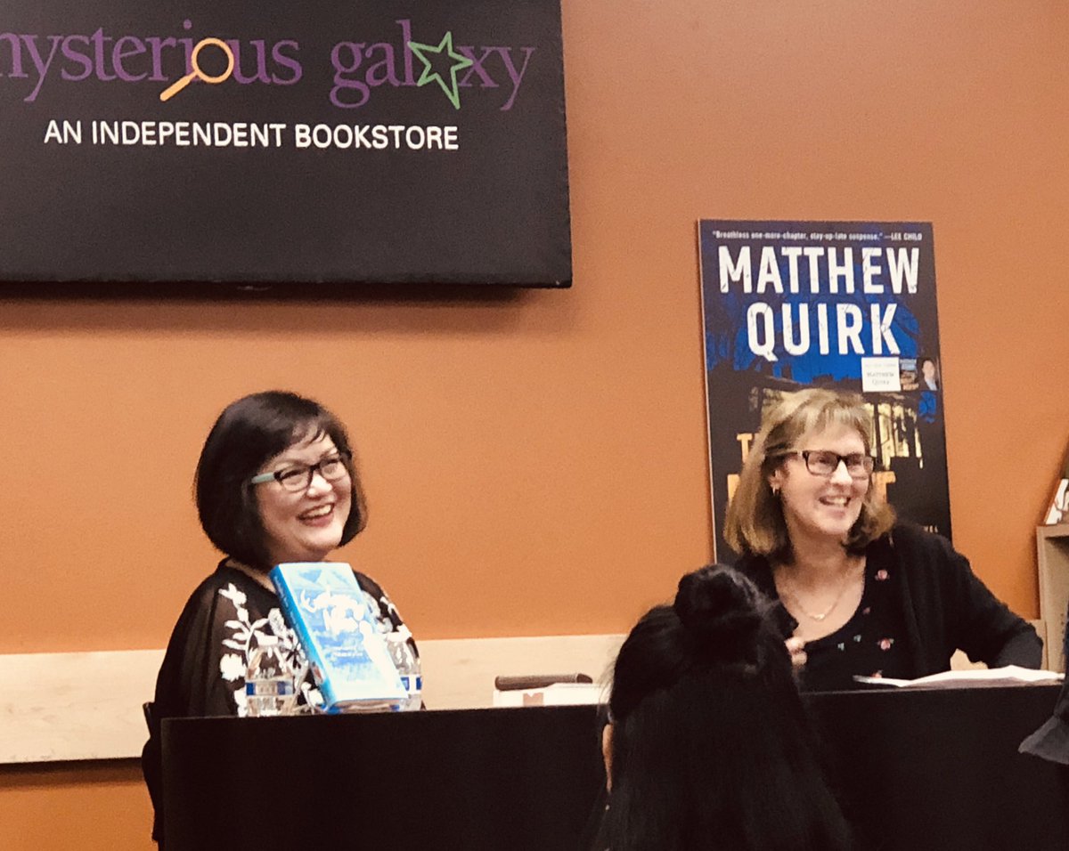 Thank you @BarrieSummy for making my first book event at @MystGalaxyBooks a happy and memorable one!! You are awesome, lady!! 😘😘😘 #mgauthors #mglit