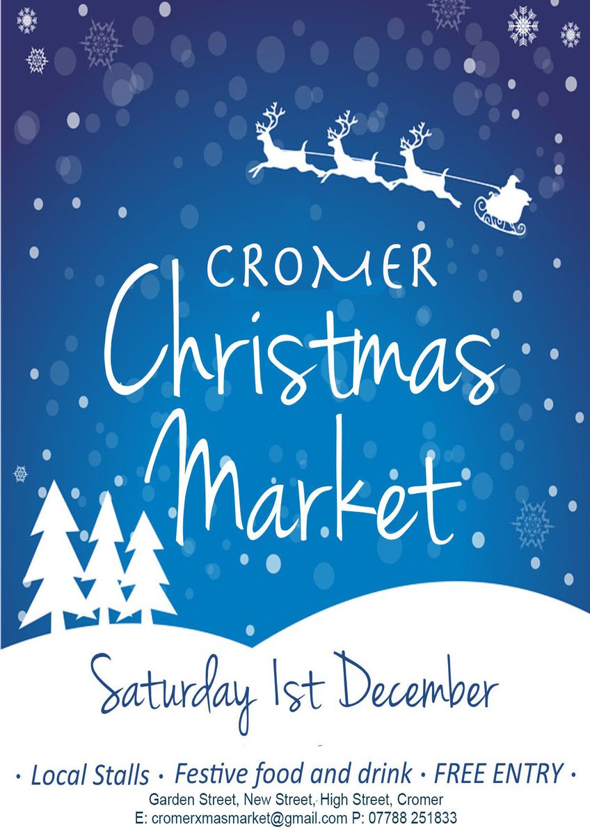 Cromer Christmas Market (@cromermarket) on Twitter photo 