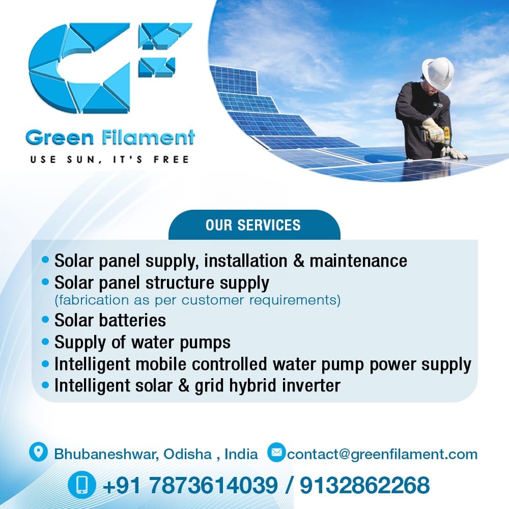 FilamentGreen's tweet photo. #GreenFilament
#AllSolarSolutions
#SolarPowerPlant,
#SolarRoofTopSystem,
#SolarStreetLightSystem,
#SolarPVModule,
#MegaWattSolarPVSystem,
#SolarHomeLightingSystem,
#SolarBattery,
#SolarWaterPumpSystem..........etc
Please call for #Bestprice, #Bestquality with #Bestservices....... https://t.co/V4lyHSfT3X