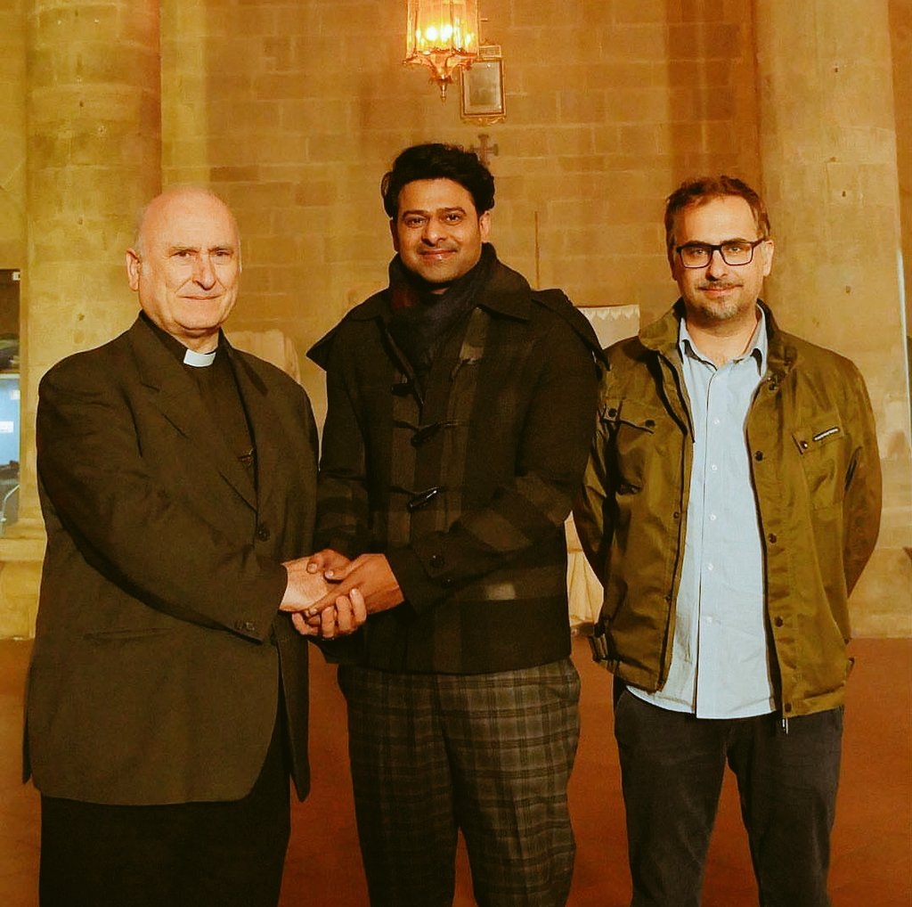 rameshlaus's tweet photo. Here is a latest pic of #Prabhas from #Italy

He is there for #Prabhas20 shooting.. Starts on Oct 6th.. https://t.co/Q5NxTkRqOJ