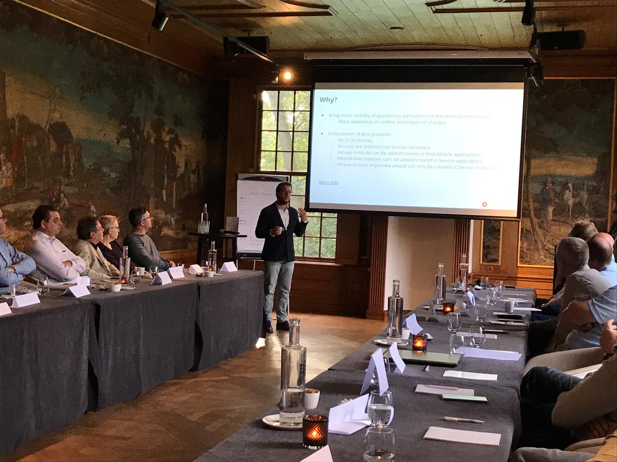 LINKITGroup's tweet image. #OutSystems11 is out! What&apos;s new? Part of our @OutSystems team is at a #meetup for #SolutionArchitects of #OutSystems partners to gain insight into a lot of new features! @OutSystemsDev