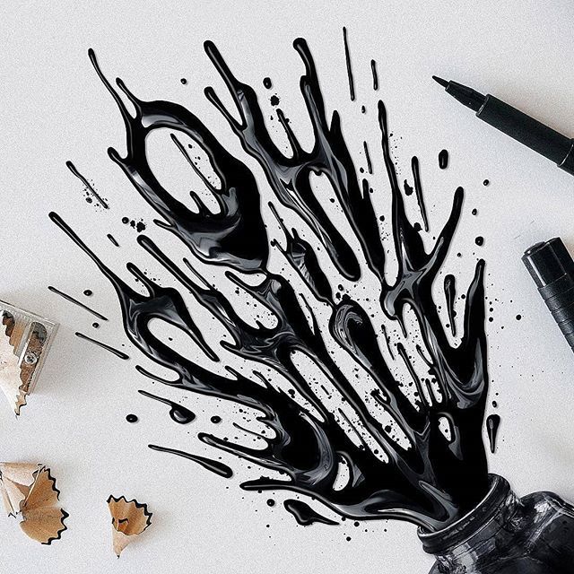 Oh crap! Have you ever spilled a bottle of ink? 😂 great artwork by @siroko_studio ●
Feel free to share your work on our website forum! (Link in bio)

#letteringdaily #artoftype #letteringart #handtype #letters #typedesign #welovetype #letteringdesign… ift.tt/2NZJmCG