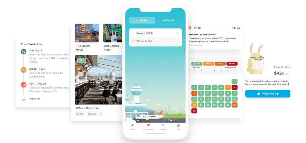 TechCrunch's tweet photo. Hopper raises $100M more for its AI-based travel app, now valued at $780M https://t.co/IgLOwVfBcp by @ingridlunden https://t.co/i4TL8KXSHD