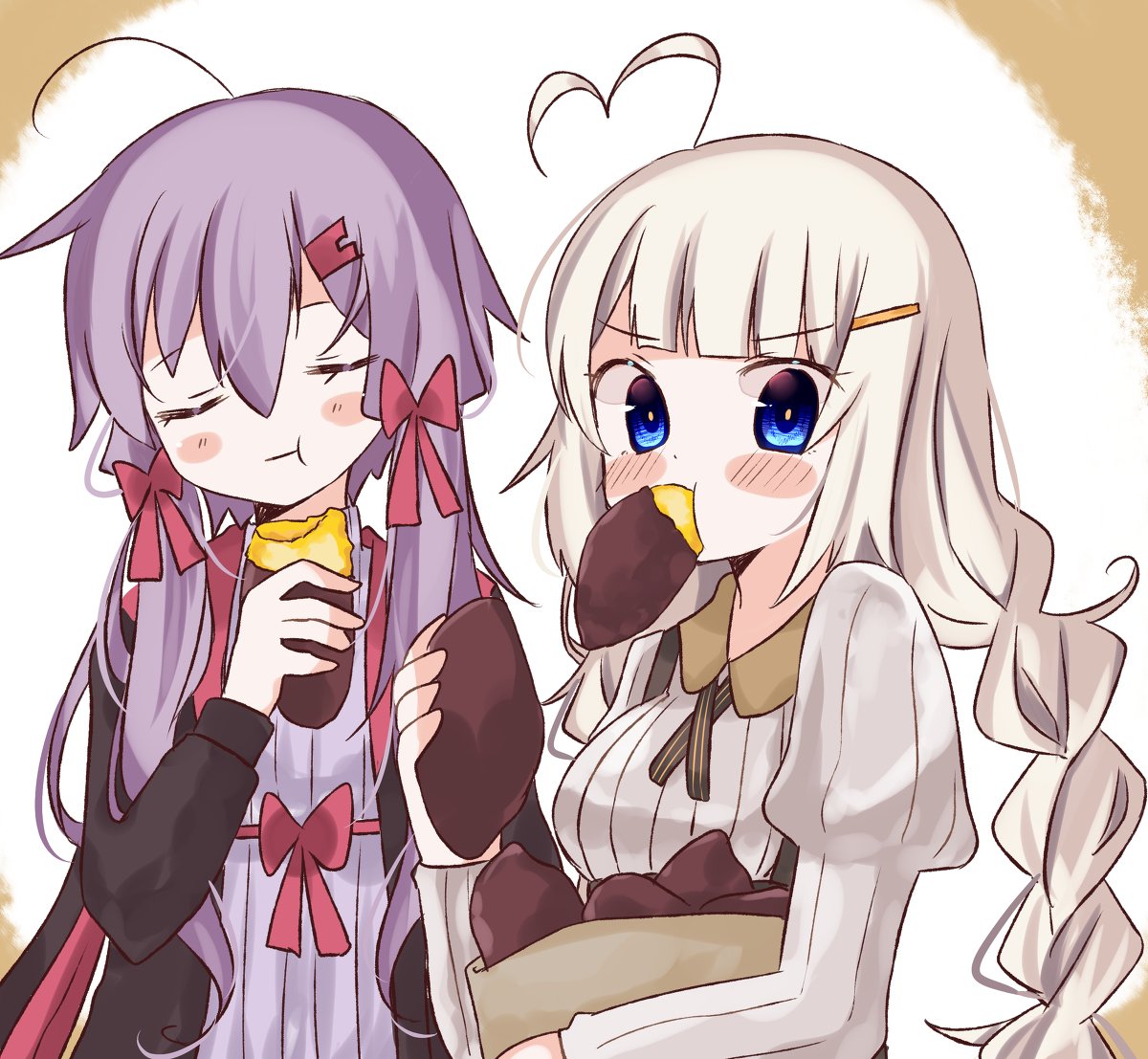 ボイロ落書き詰め合わせ #紲星あかり #VOICEROID #結月ゆかり https://t.co/cnPAXtoRx2 