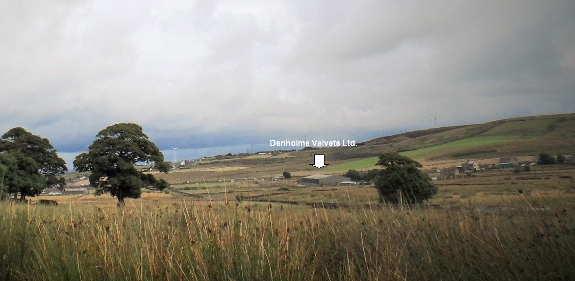 We are surrounded by lots of beautiful countryside and dramatic moorland. 
So pleased to be able to work each day in this wonderful environment 🌳🌿🍁🍂
Photograph courtesy of <a href="/caz4058/">Carole Dale</a> 
#denholmevelvets #denholme #village #countryside #moorland #velvets #brontes #greenery #fabric