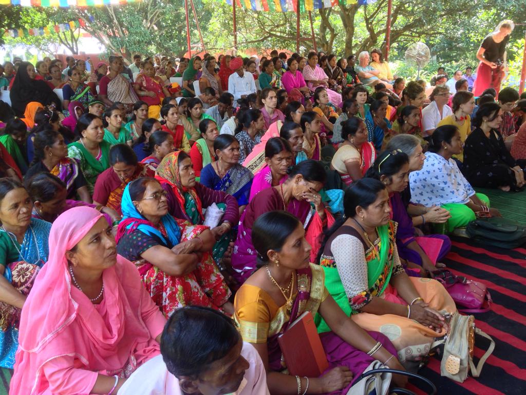 THProj's tweet image. 2nd day of Diverse Women for Diversity gathering @NavdanyaBija!! A group of inspiring #women shared their vision for a #sustainable world this morning. @SwarajAnna @drvandanashiva #OurBreadOurFreedom #MahilaAnnaSwaraj #EarthFamily