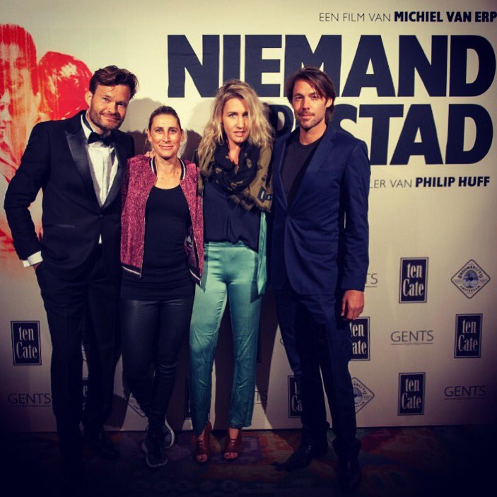 A trip down memory lane 🎬 #niemandindestad #premiere