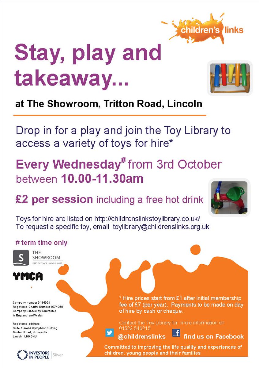 🧸The <a href="/ShowroomLincoln/">The Showroom Lincoln</a> is full of energy this morning with lots of little ones and their families and friends enjoying <a href="/childrenslinks/">Children's Links</a> Toy Library.