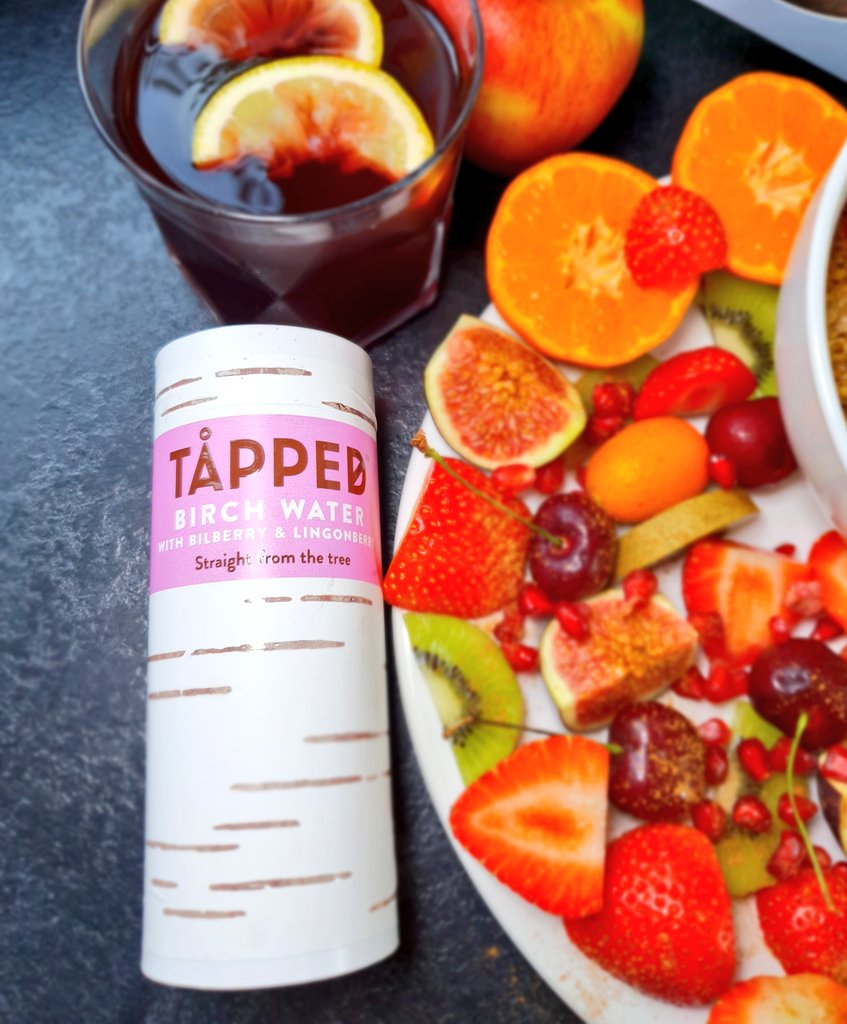 Good morning!

This morning I'm having.... 

WK Kellogg’s Apricot &amp; Pumkin Seeds (no added sugar) granola. With Alpro unsweetened soya yoghurt &amp; cinnamon.
.
Lots of fresh fruits &amp; <a href="/TAPPEDtrees/">TAPPED birch water</a> Bilberry &amp; Ligonberry Birch water.
.
#granola #vegan #veganfood #plantbased #birchwater