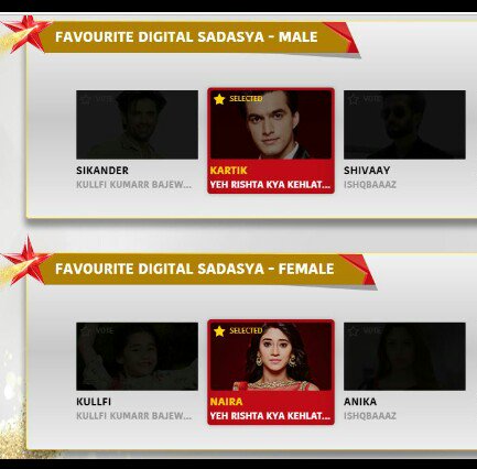 KhushbuRocking's tweet photo. Successfully done my voting yupiiiiiiii....  #KeepVotingGuys....  https://t.co/mPEK9wT136 #lovekaira❤ #SPA2018 #YRKKH #FavoriteDigitalSadasyaMale #FavoriteDigitalSadasyaFemale #FavoriteDigitalJodi @momo_mohsin @shivangijoshi10 https://t.co/IklLCZAmV8