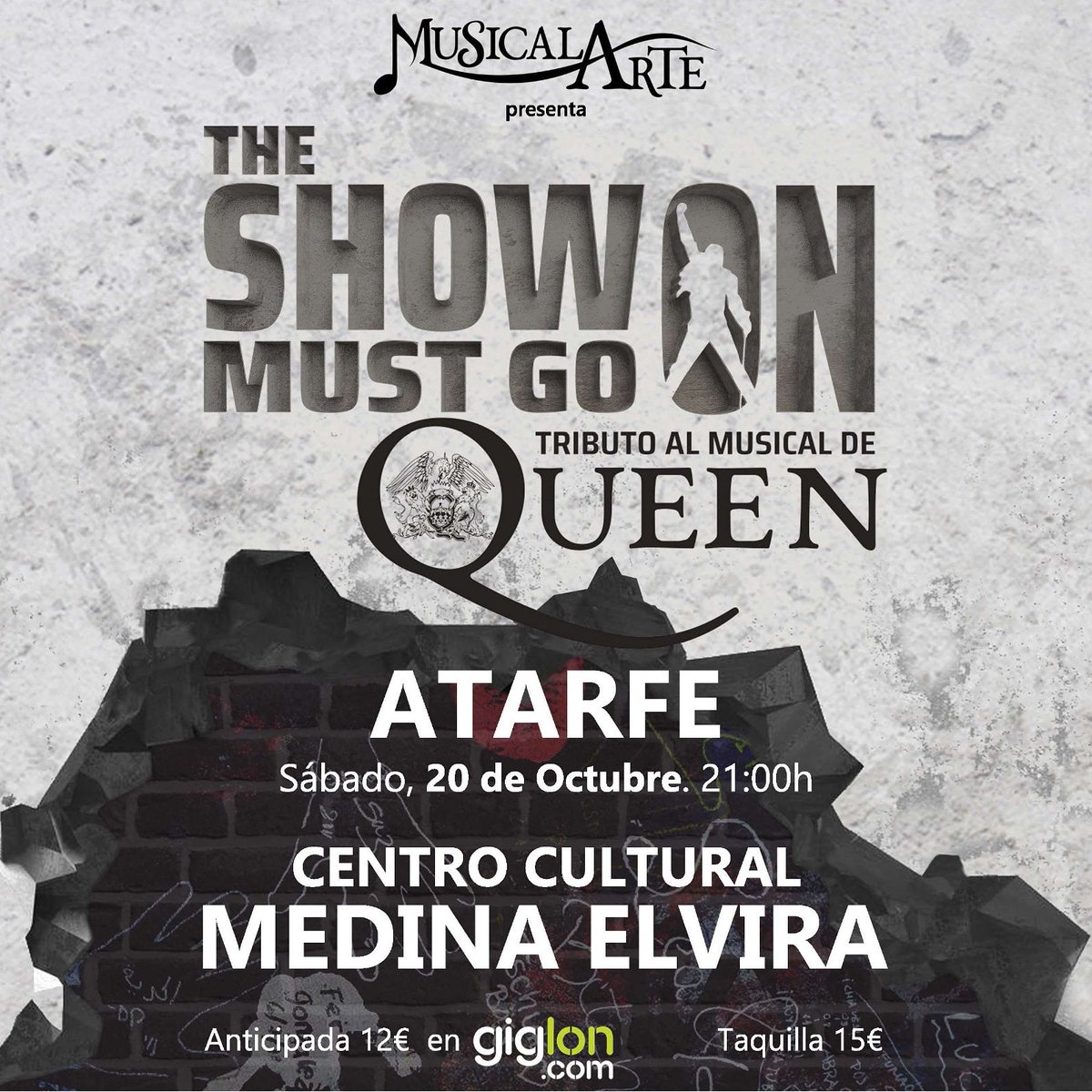 koke_hinojosa's tweet photo. 20 de octrube, Atarfe (Granada) un rt @gemmacamachotv, aunque aún no se ha ensayado el momento "pedida" de este musical 😝 @As_MusicalArte https://t.co/yEWWkCSteW