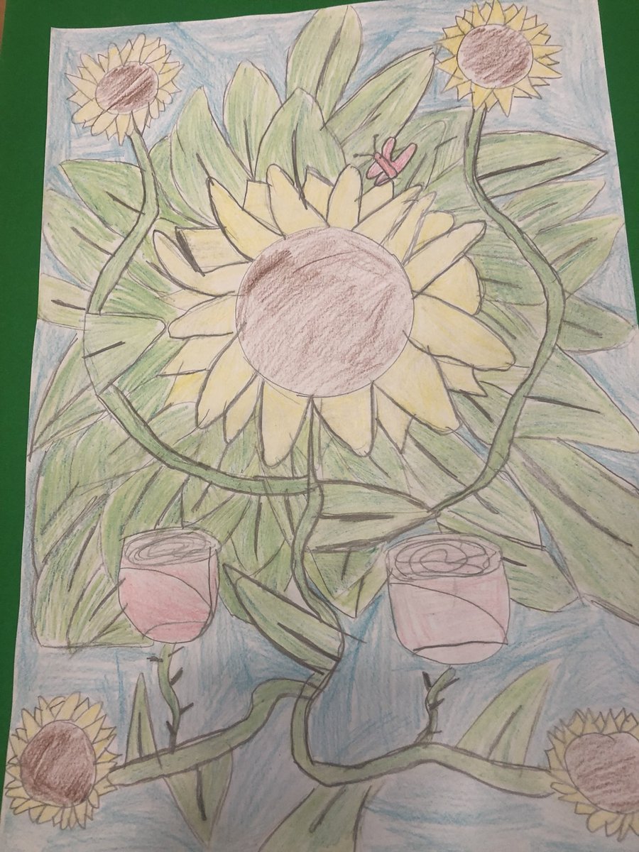 StMarysAirdrie's tweet photo. P6/7 worked so hard to create “William Morris” inspired art work. Don’t they look fab? #victoriantopic @Expartsblognlc https://t.co/DtwMJzPrsI