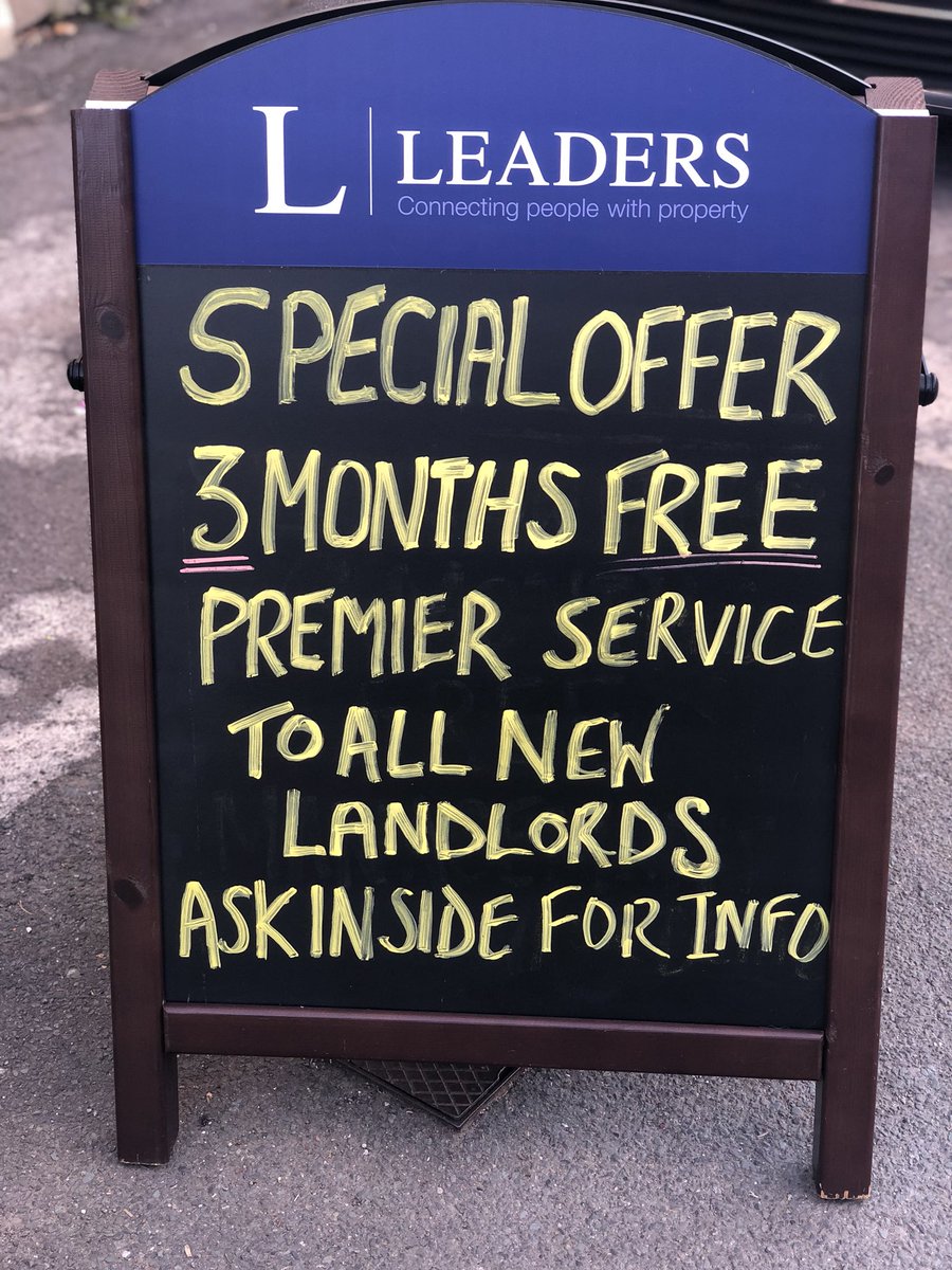 LEADERS constantly offering SMASHING DEALS for both LANDLORDS &amp; TENANT!! Call in for more details!! 01453 756100 #AgentsGivingBack #smashing #landlords #tenants #torent #stroud