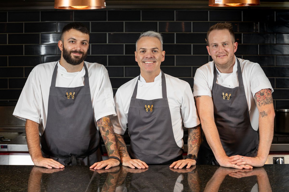 Meet the brains behind #WOODKRAFT - Simon, Mike and James have worked to develop a stand out seasonal menu and are currently sourcing local ingredients and suppliers in Gloucestershire #SeasonalProduce #LocalSuppliers