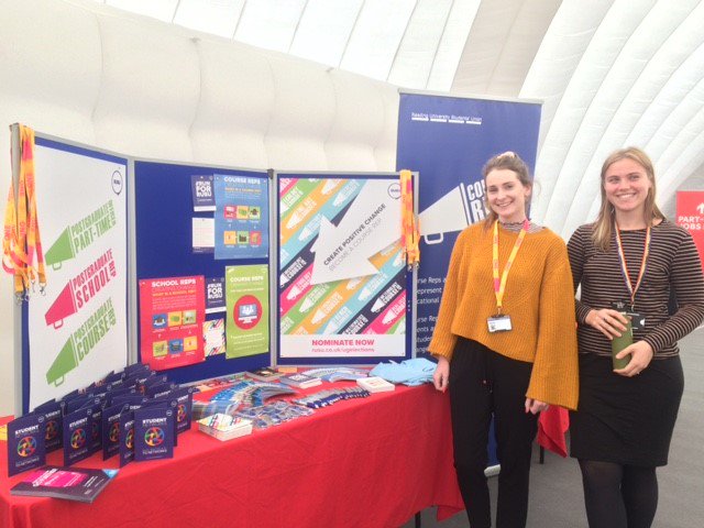 RUSUacademicrep's tweet image. We're all set up for Jobsfest today in the Dome behind Mojo's - come visit us from 12-4pm to find out about Part-Time roles available at your Union #RUSU4U #RUN4RUSU #StudentVoice #AcademicReps #PartTimeOfficers