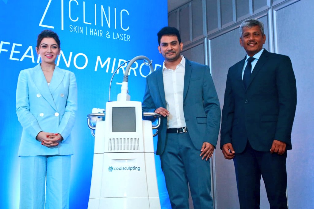 proyuvraaj's tweet photo. The grand event with @iamsethuraman for @ZI_Clinic #CoolSculptinginZIclinic is launching by the gorgeous @ihansika 

Get in shape ,Keep urself fit and healthy. https://t.co/Vo6LEcMGzk