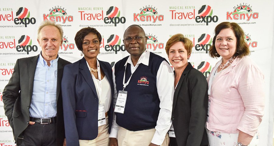 magicalkenya's tweet photo. CS @tunajibu is set to officially open the 8th edition of Magical Kenya Travel Expo at KICC, This year's event has attracted over 185 Hosted buyers from over 30 Countries. @Min_TourismKE @TourismFund @kwskenya @aabradier #MKTE2018 #MagicaKenya #TembeaKenya @MKTravelExpo https://t.co/b6aFi3zUD3