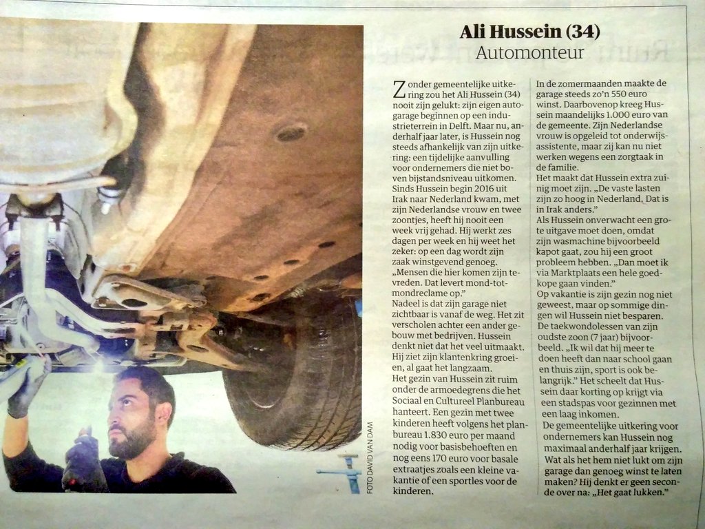 Nav <a href="/SCPonderzoek/">SCPonderzoek</a> 'Als werk weinig opbrengt': er zijn ook werkende armen die door mantelzorgtaak vd partner in armoede blijven. Zoals Ali Hussein (34) in NrcNext vandaag. #Gemeente = aan zet! #mantelzorg #armoede #armdoormantelzorg <a href="/CeronneK/">Ceron</a> <a href="/alderliestenJ/">Hans Alderliesten</a> <a href="/scherpenzeelra/">Roos Scherpenzeel</a>