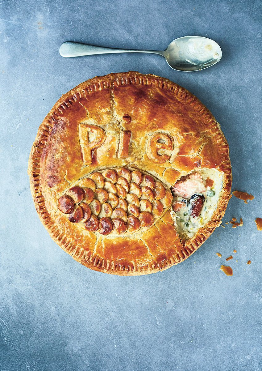 Even a simple design can be a showstopper if it tastes amazing, and for this week's #BloomsburyBakeAlong we want to see your version of a 'fancy fish pie' like this one from <a href="/frankie_u/">Frankie Unsworth</a>'s #TheNewArtofCooking.Tag us in your photos &amp; you can win a copy of her book! #winitwednesday