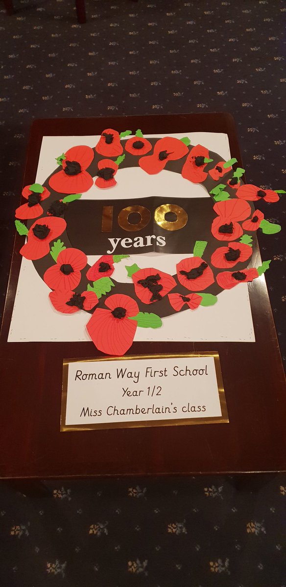 Last night's committee meeting and our committee members choosing the best remembrance projects from local schools.