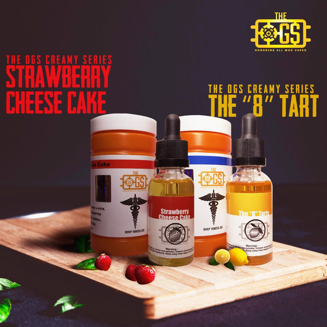 Creamy Series ... free base or #nicsalt taste the difference~
#theogsmalaysia #theogs #cypresslab #vape #vapor #vaping #vapeindo #vapemalaysia #vmog #eliquids #vapejakarta #vapeuk #vapefrance #vapegermany #vapethailand #vapemiddleeast