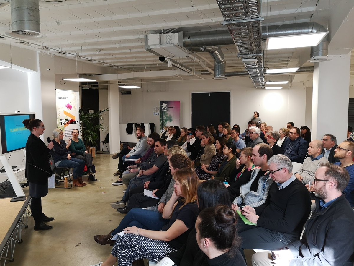 Was great to have a packed room to hear the <a href="/LightningLab/">LightningLab</a> #GovTech teams pitch as they build towards Demo Day in 6 weeks.