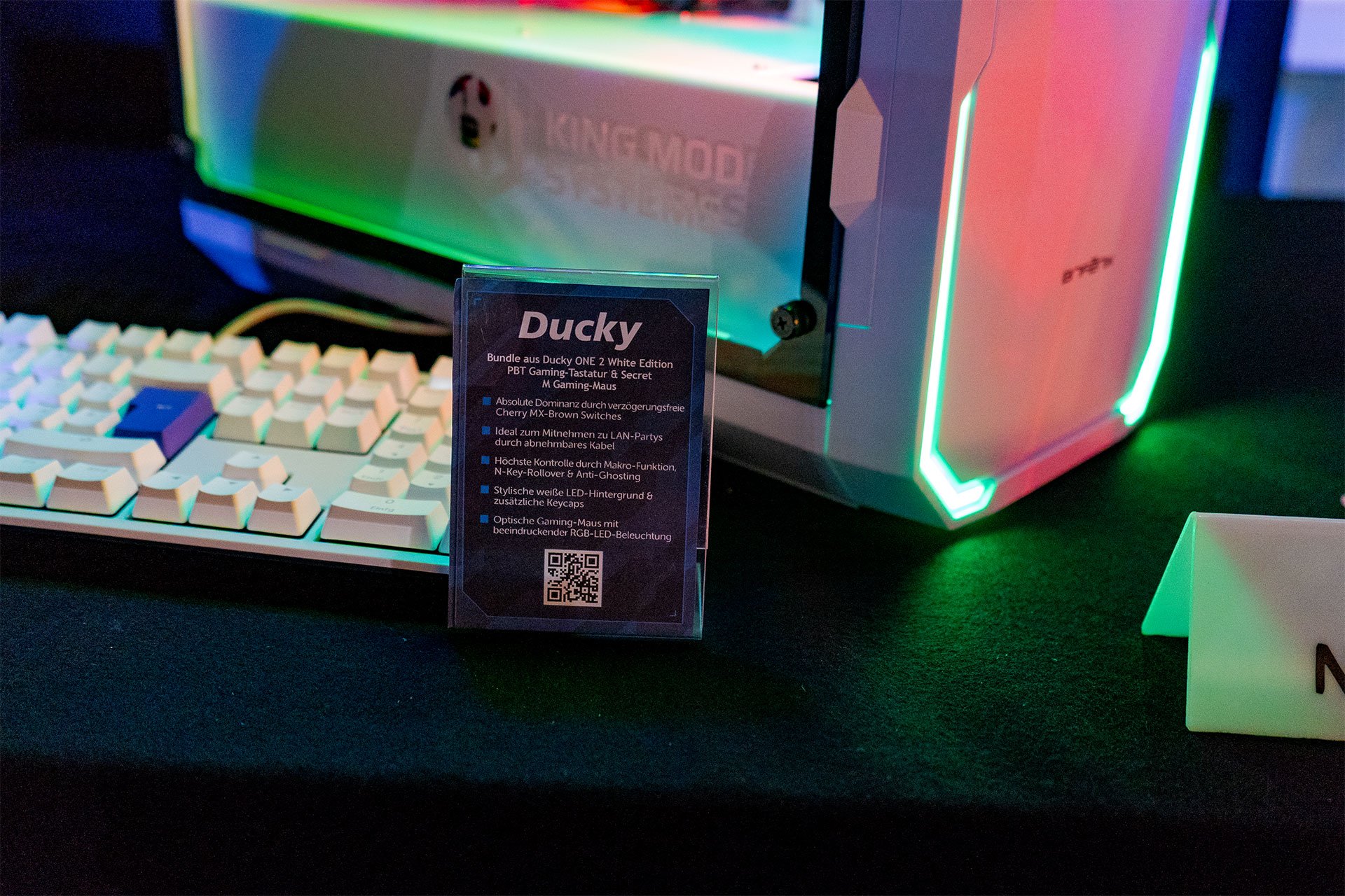 Ducky Keyboard Special Shoutout To Caseking De For Showcasing Our Keebs At The Zurich Game Show Which Game Has Been Your Favourite Of 18 So Far Ducky Zurichgameshow Mechanicalkeyboard Photography Follow