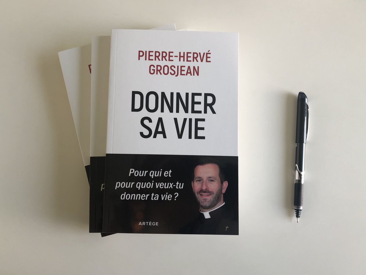 Heureux de vous annoncer la sortie aujourd’hui de ce livre ! « Toute vie est belle quand elle est donnée » : un livre sur les différentes façons de donner sa vie - dans l’ordinaire comme dans l’extraordinaire - et de s’y préparer. À retrouver chez votre libraire !