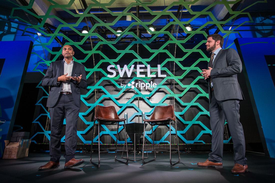 getinstarem's tweet image. InstaReM is recognized as #Blockchain Innovator at the #Swell by @Ripple Conference in San Francisco. InstaReM CEO @PrajitN with #BeeTech counterpart @fepavani speaking about their experience making payments live between Brazil and Europe - faster and cheaper than ever before.