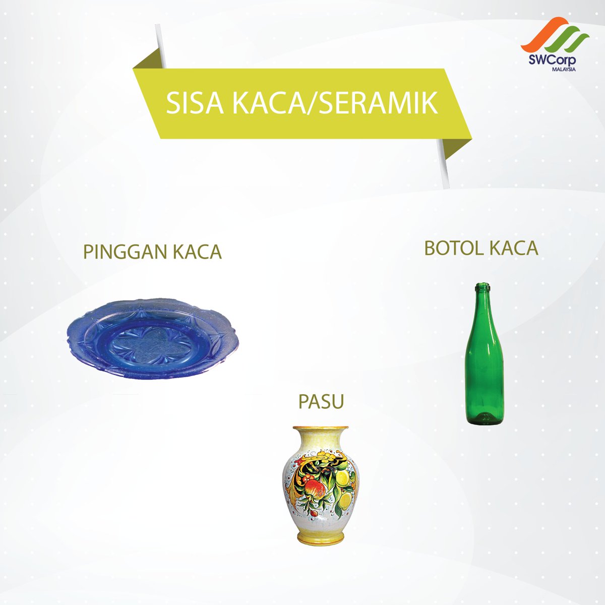 swcorp_my's tweet photo. Threat 2

PENGASINGAN SISA PEPEJAL DI PUNCA ♻️♻️♻️

JENIS SISA:
1) SISA BAKI
2) SISA KERTAS
3) SISA PLASTIK
4) SISA LAIN-LAIN
5) SISA KEBUN
6) SISA PUKAL

.
JOM #ASINGKAN !!! https://t.co/7IbB6bILiL