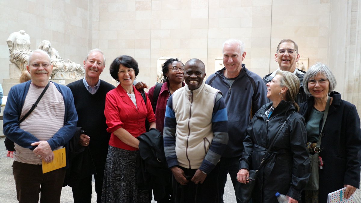 RememberLondon's tweet image. A delight and privilege to take a group from Grace Evangelistic Ministries, @HopeCSutton, @LondonCM, and Roger and Susie Rowan from Bible Study Fellowship (#wearebsf) round the glorious gospel history in London and British Museum.

What a day in the evidences of God&apos;s grace!