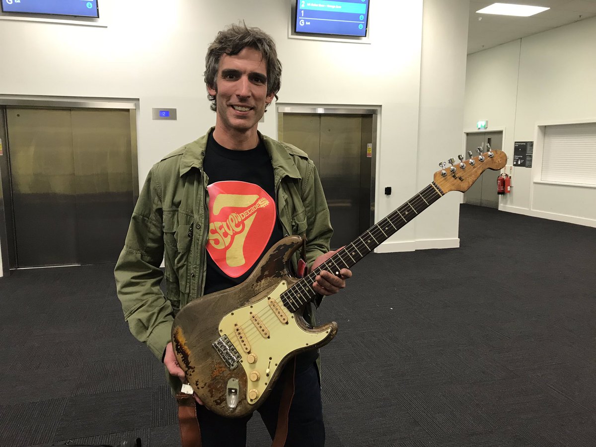 Thanks Donal <a href="/rorygallagher/">Rory Gallagher</a> yes..it is what it is! #michaeljohnross #ukguitarshow #rorygallagher #fender #stratocaster